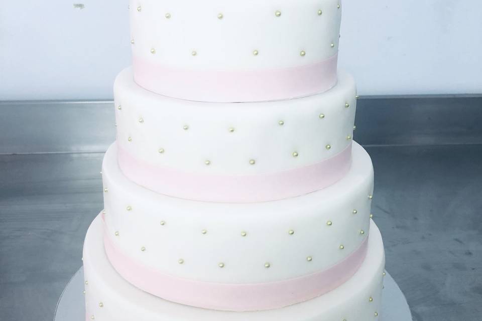 Wedding cake Bleu & or