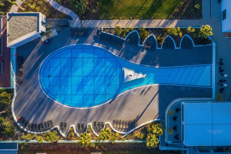 Piscine de l'hôtel