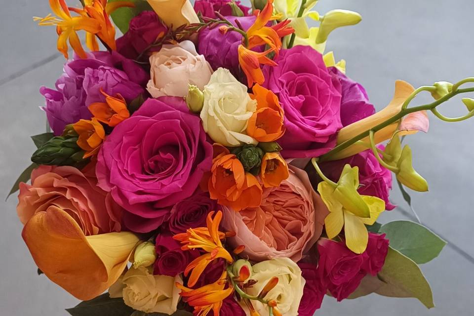 Bouquet coloré
