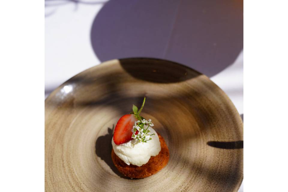 Part de gâteau du mariage