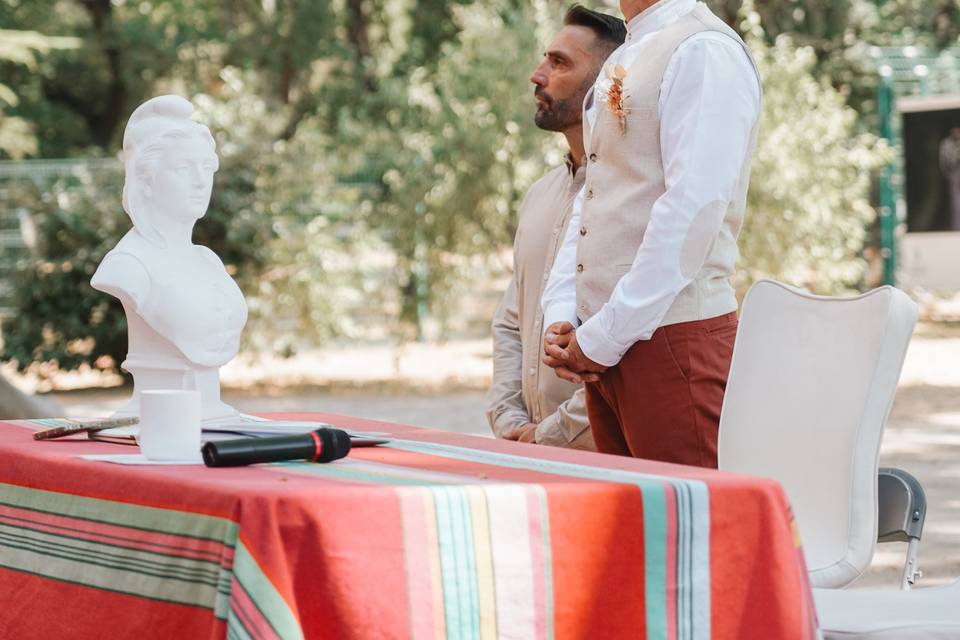 La mariée arrive !!