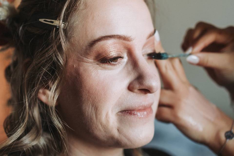 Mise en beauté Lucile