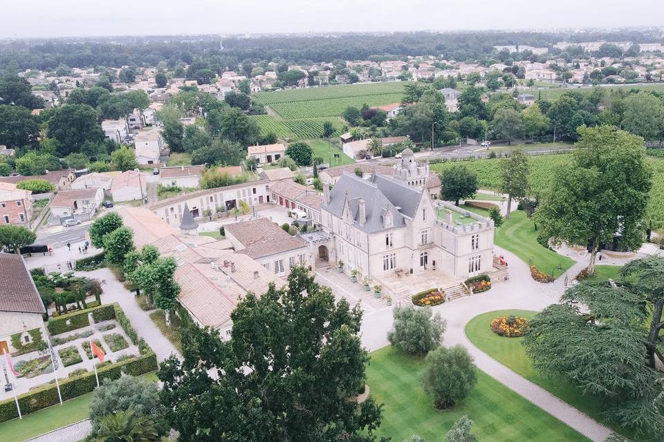 Château Pape Clément - Vue