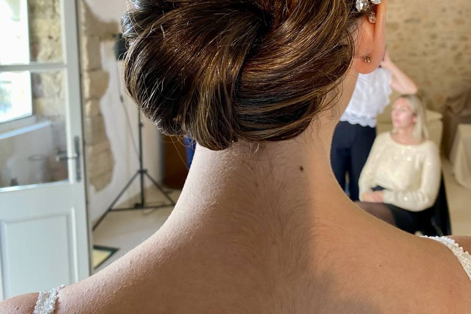 Chignon mariée