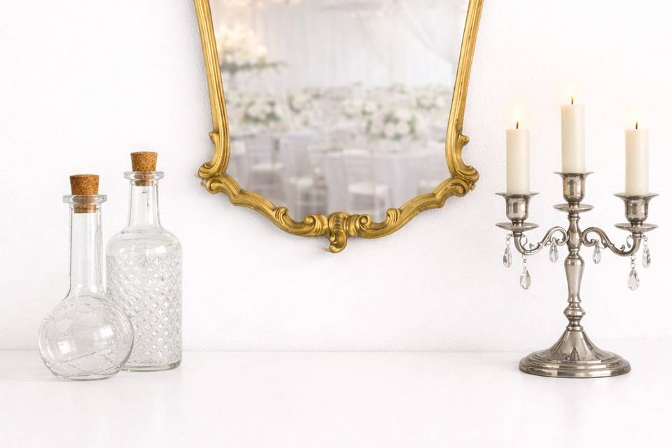 Miroir ancien baroque