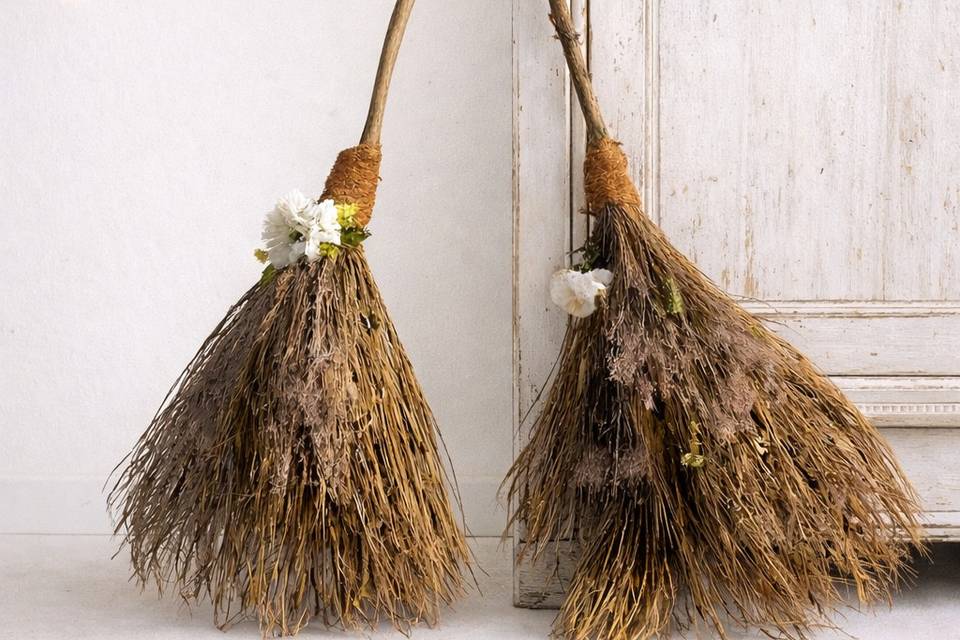 Balais fleuris