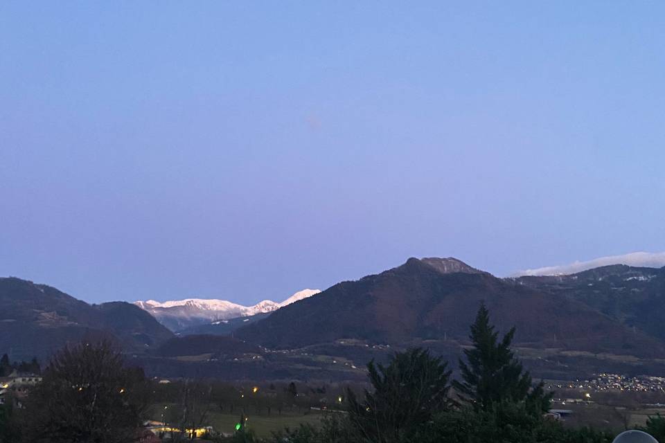 Vue massif de Belledonne