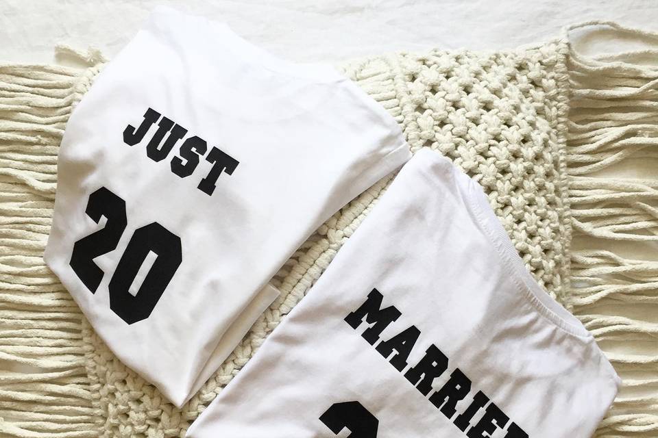 Tee-shirt lendemain de mariage