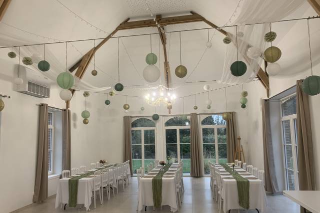 Salle/tables rectangles