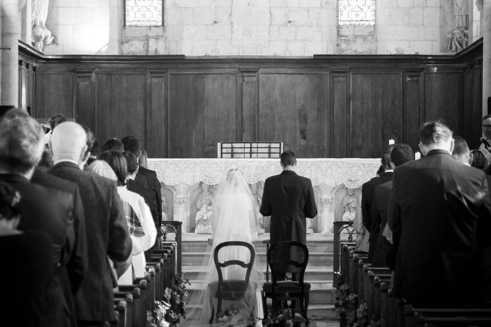 Mariage religieux près d'Anger