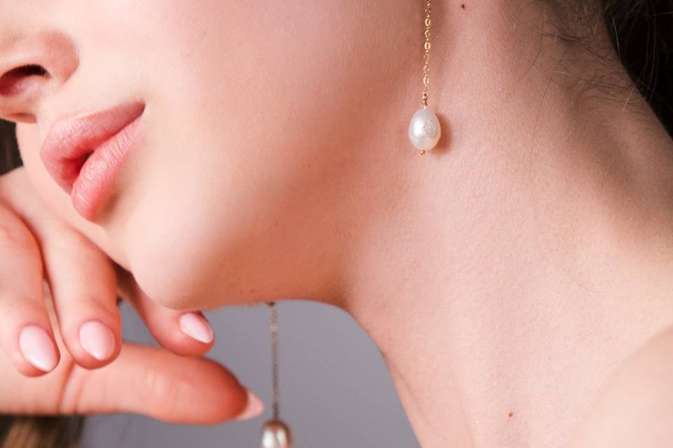 Mariée boucles d'oreilles