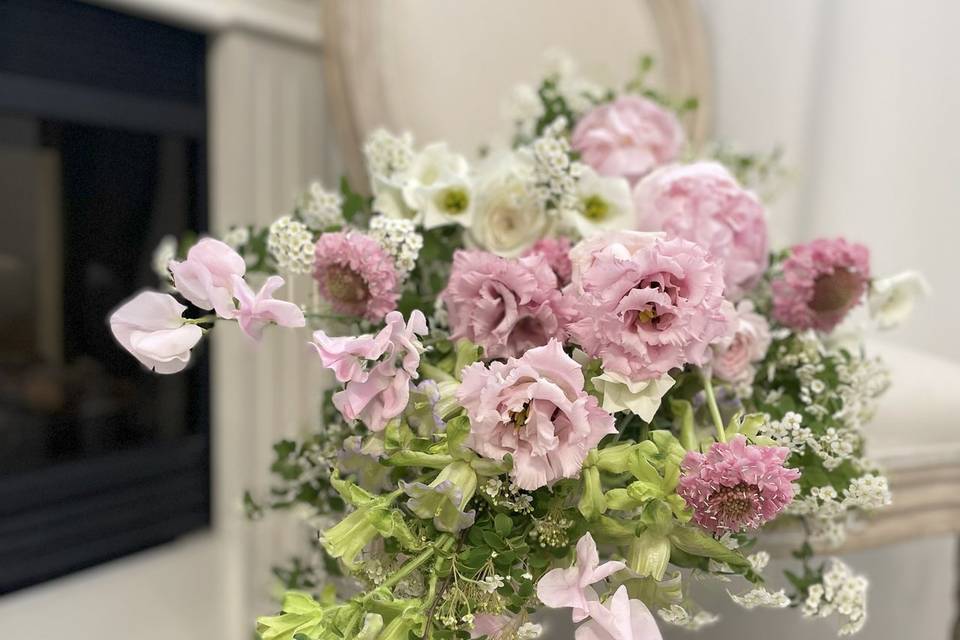 Bouquet cascade