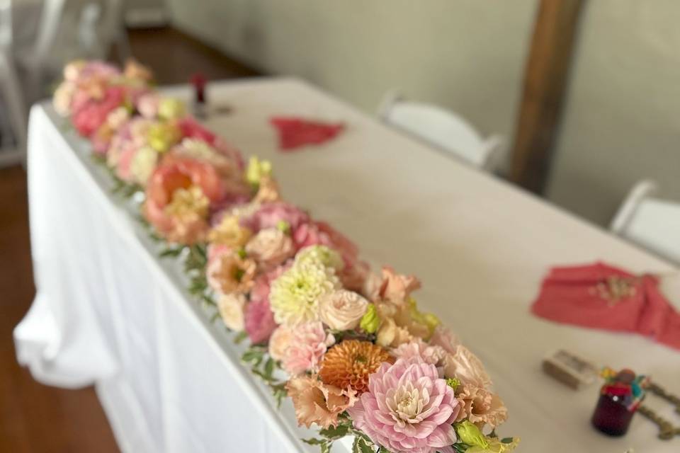 Table d'honneur