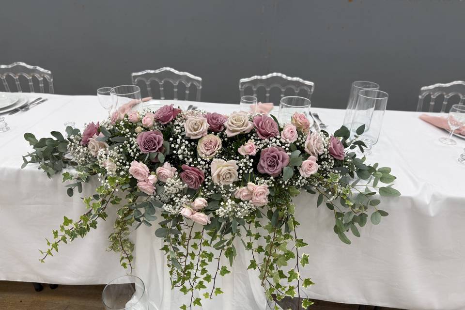 Table d'honneur