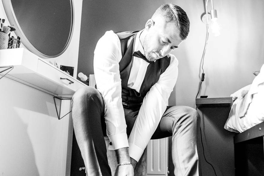 Mariage préparatifs homme