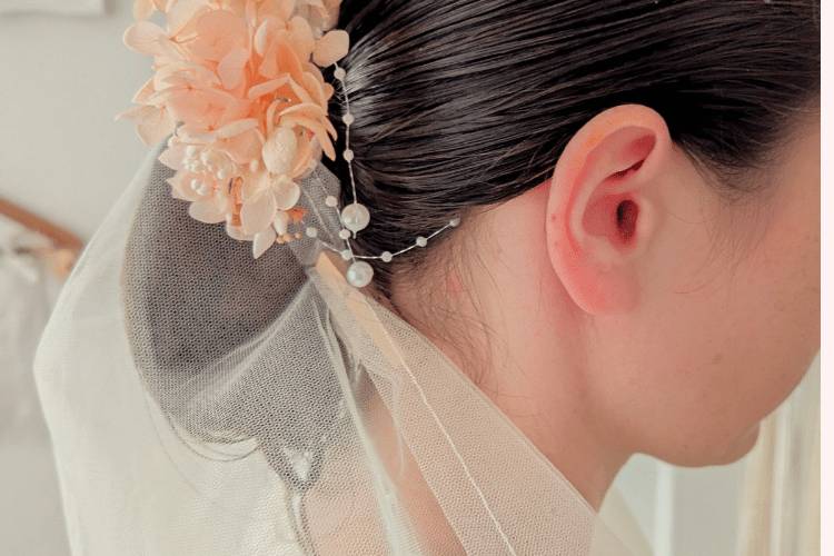 Peigne cheveux mariage