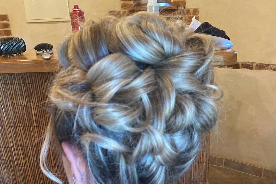 Chignon haut