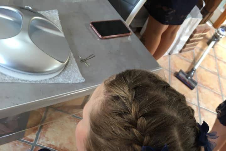 Coiffure petite fille