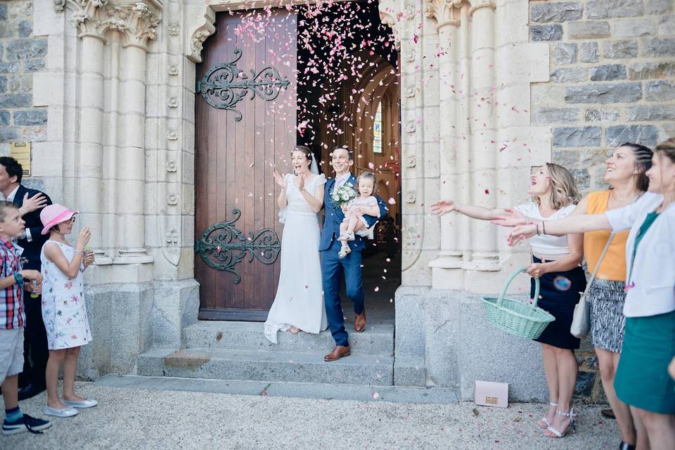 Sortie église