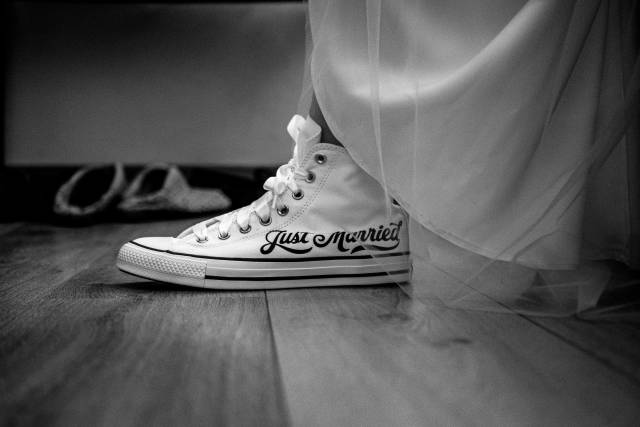 Just married