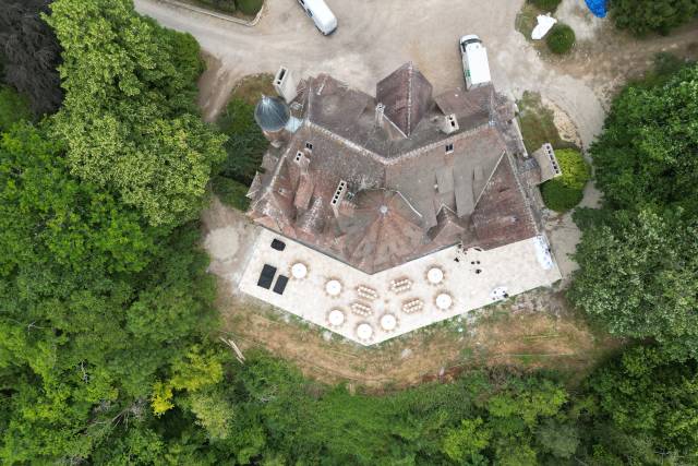 Vue aérienne