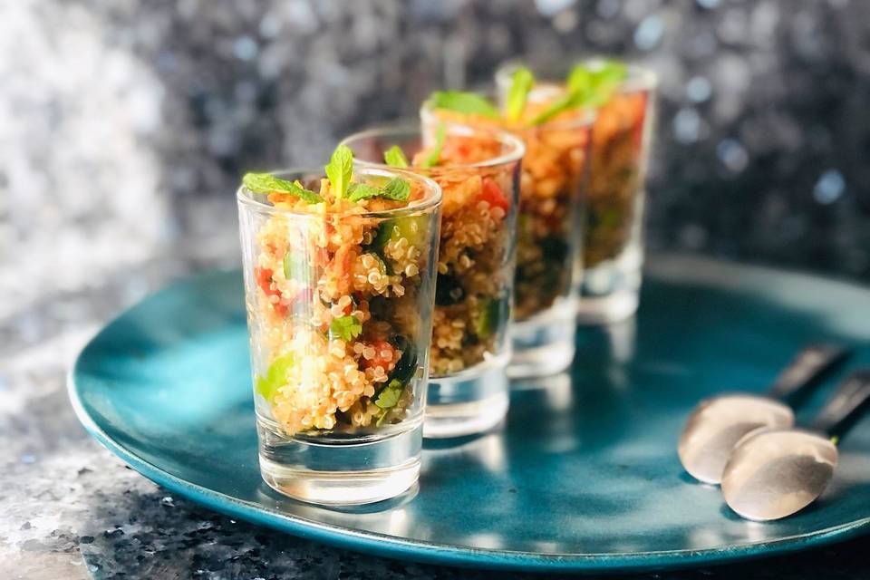 Verrine de quinoa