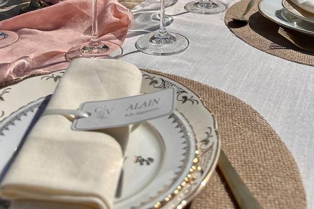 Table de réception