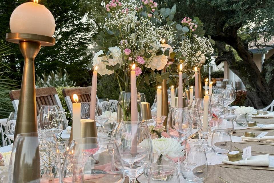 Table de réception