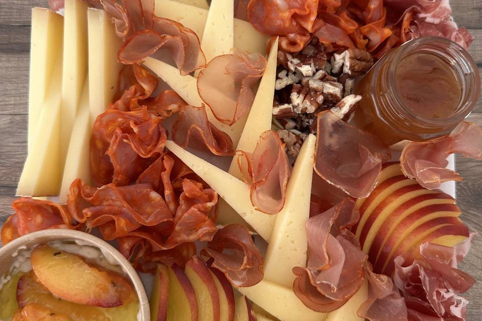 Planche charcuterie fromage