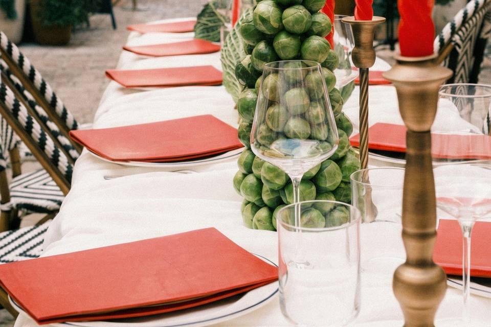 Dîner al fresco à Paris