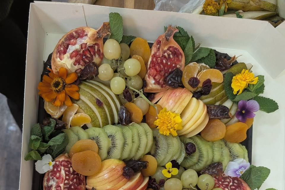 Plateau des fruitss frais