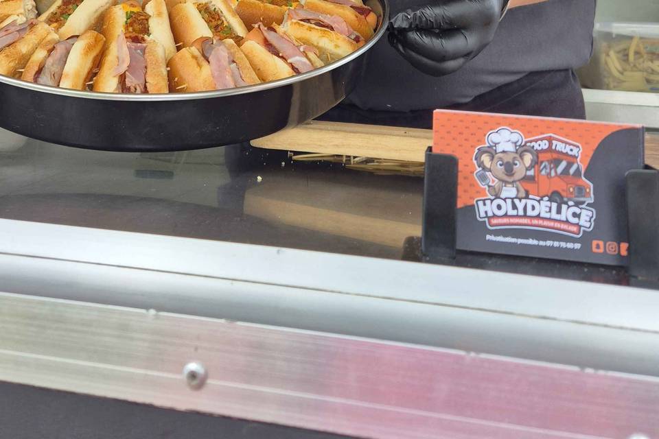 Apéro mini hot dogs