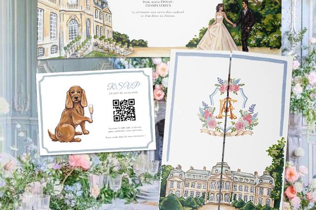 Faire-part mariage E&A