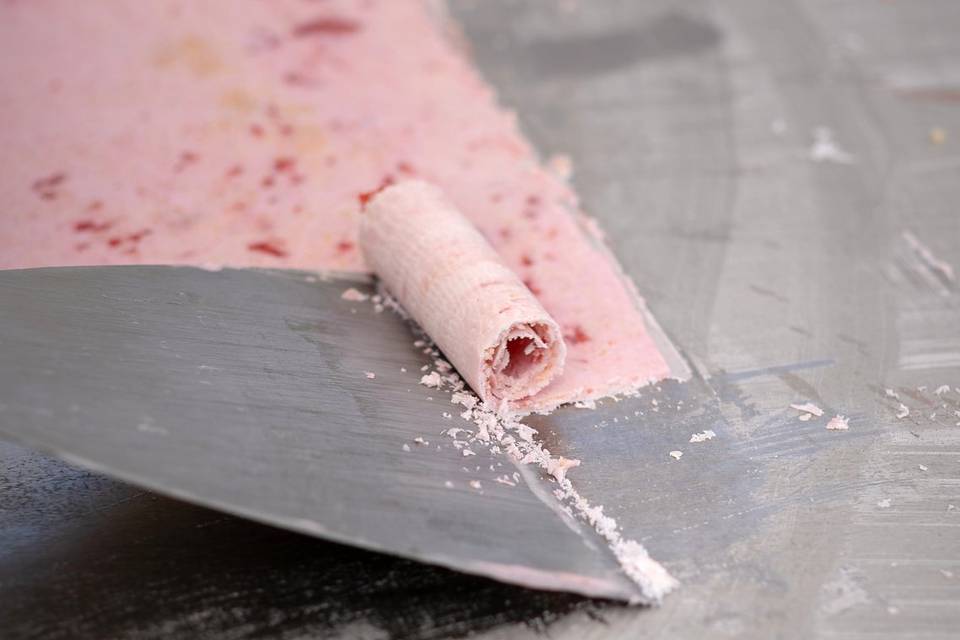 Confection des rouleaux