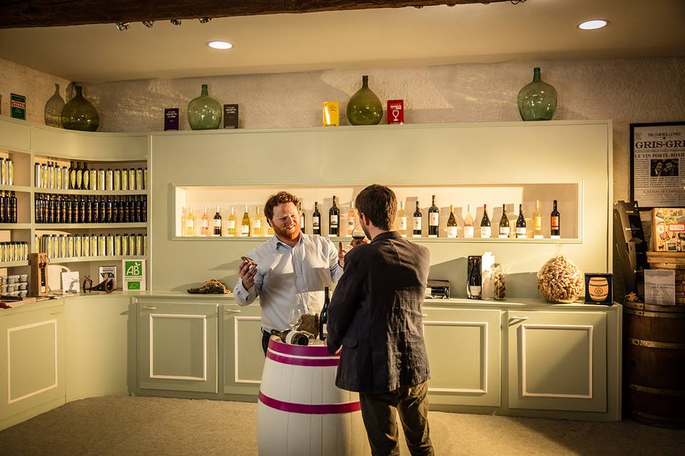 Dégustation avec vigneron