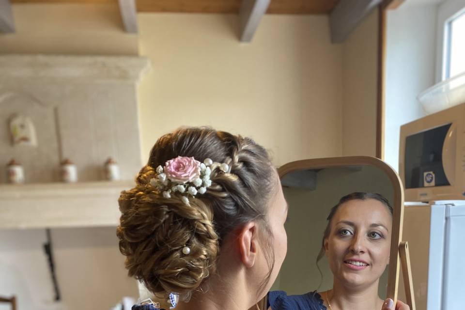 Chignon mariée 2023