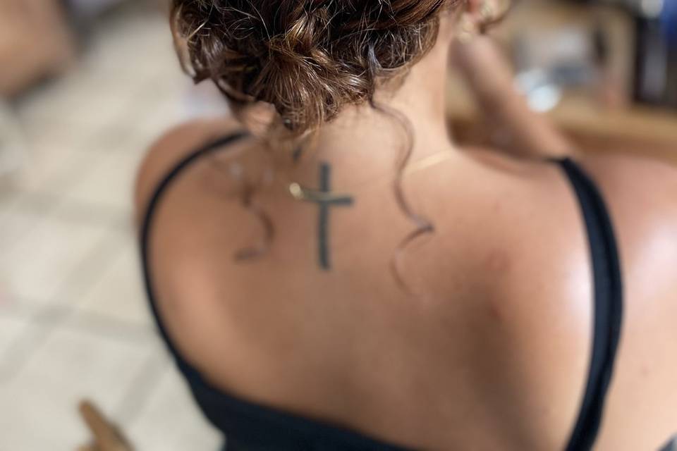 Chignon invitée