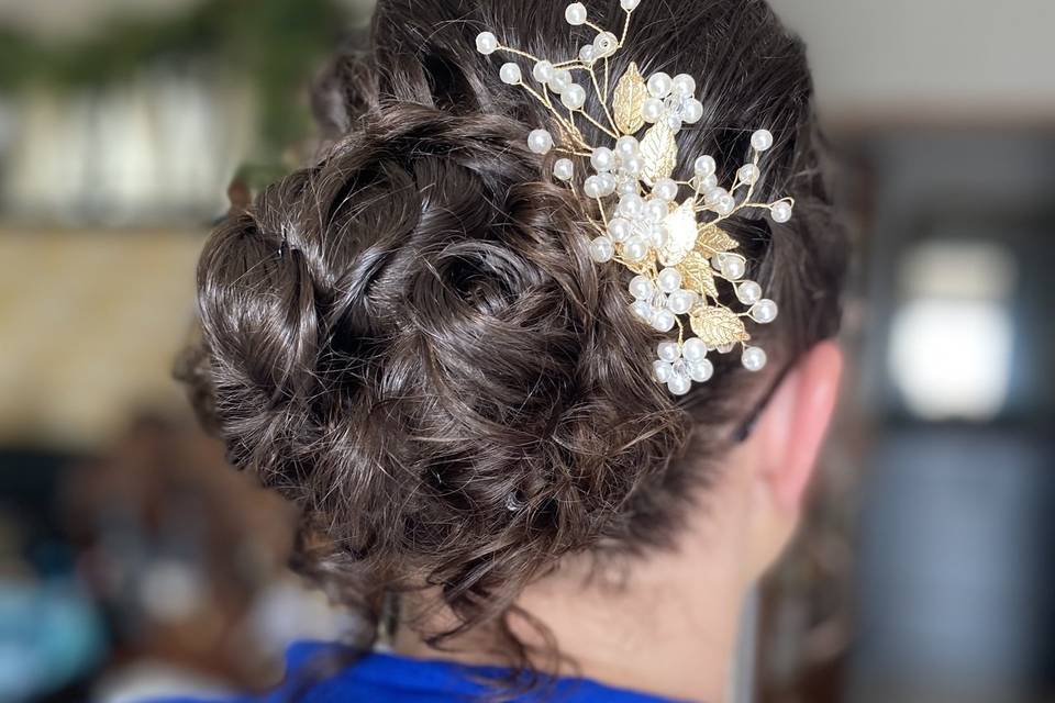 Chignon mariée