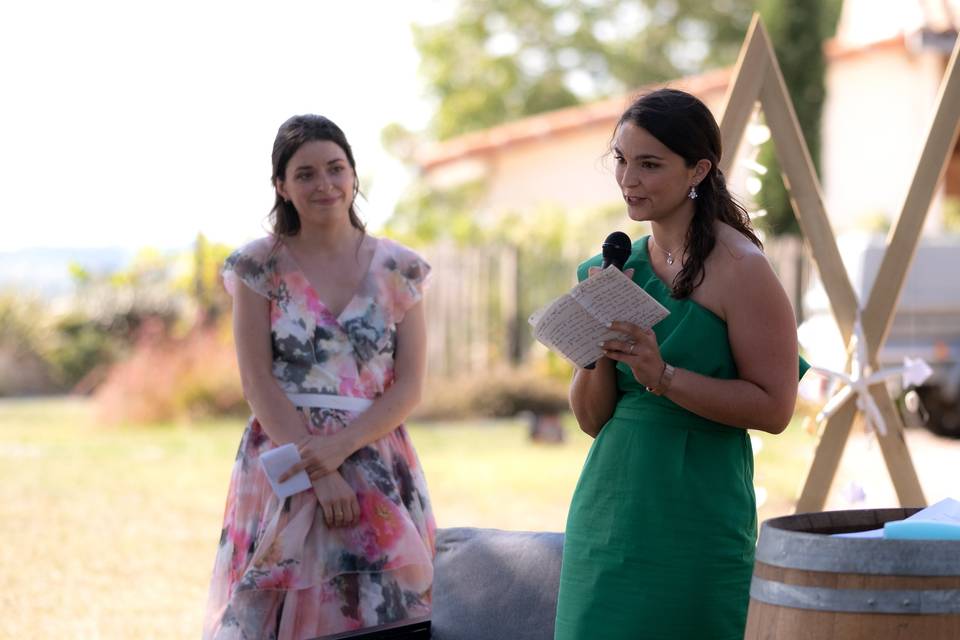 Discours des témoins