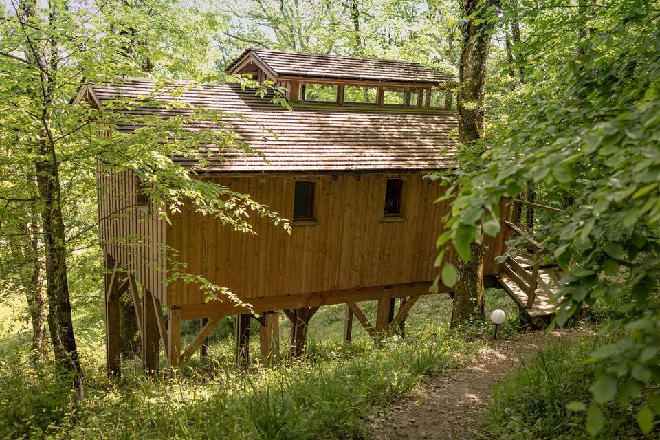 Cabane perchée