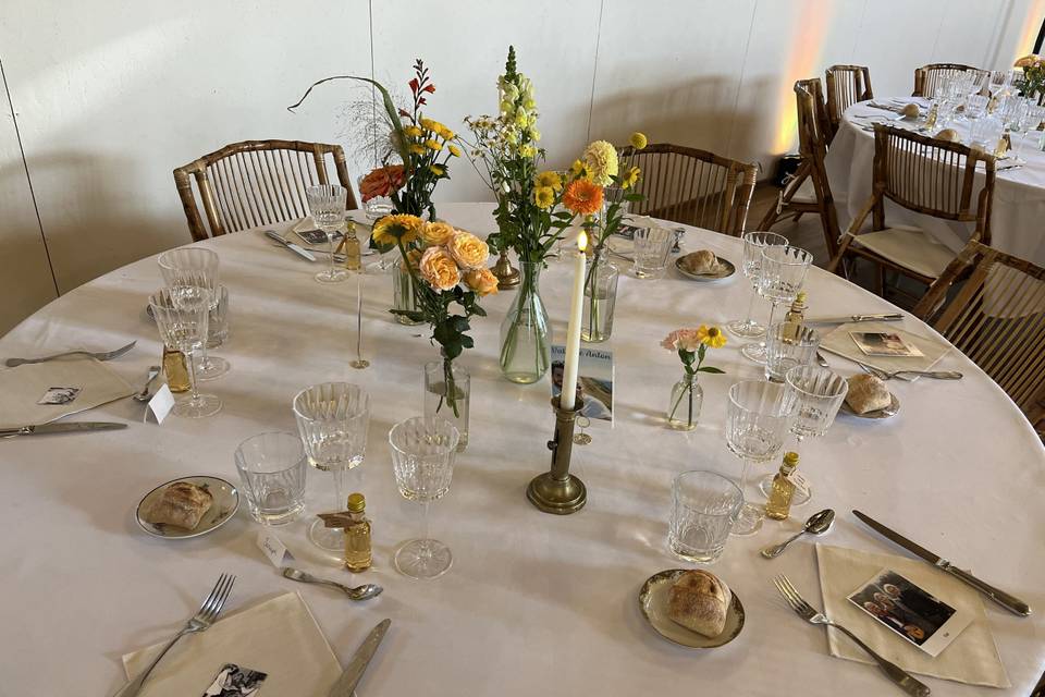Table invités
