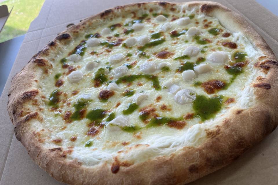 Saint Jacques Pesto Maison