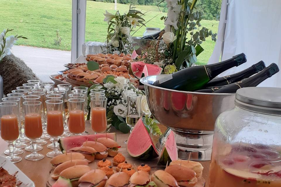 Buffet cocktail