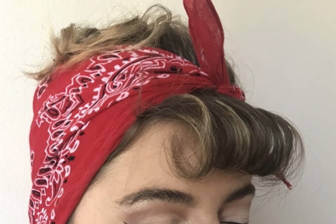 Maquillage thème années 50