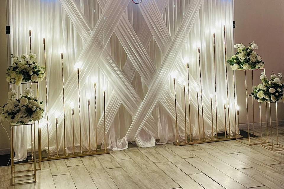Déco avec Rideau croisé