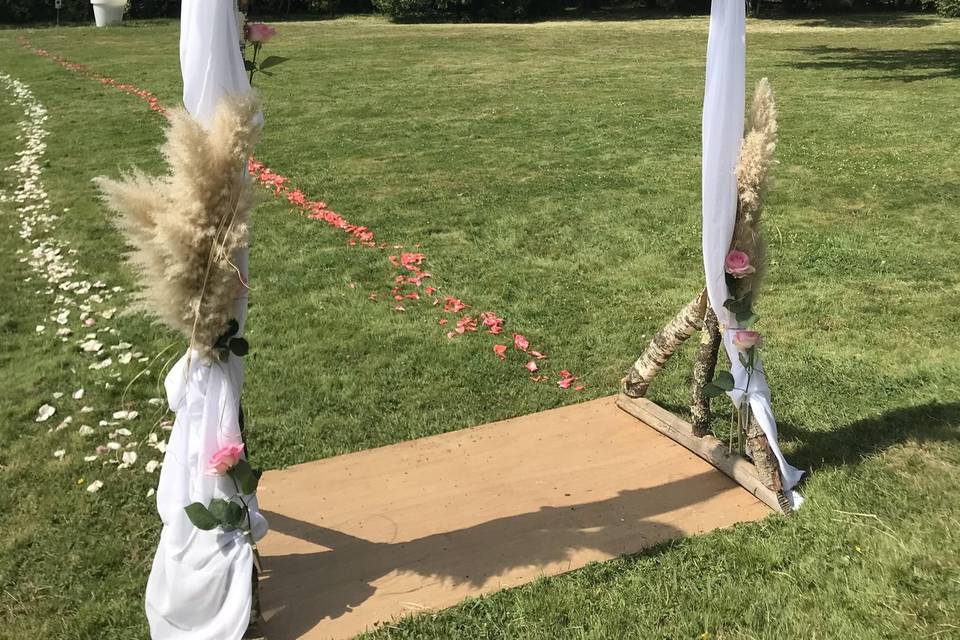 Mariage Fleuri dans le Manoir