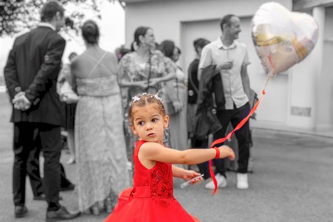 Petite fille d'honneur