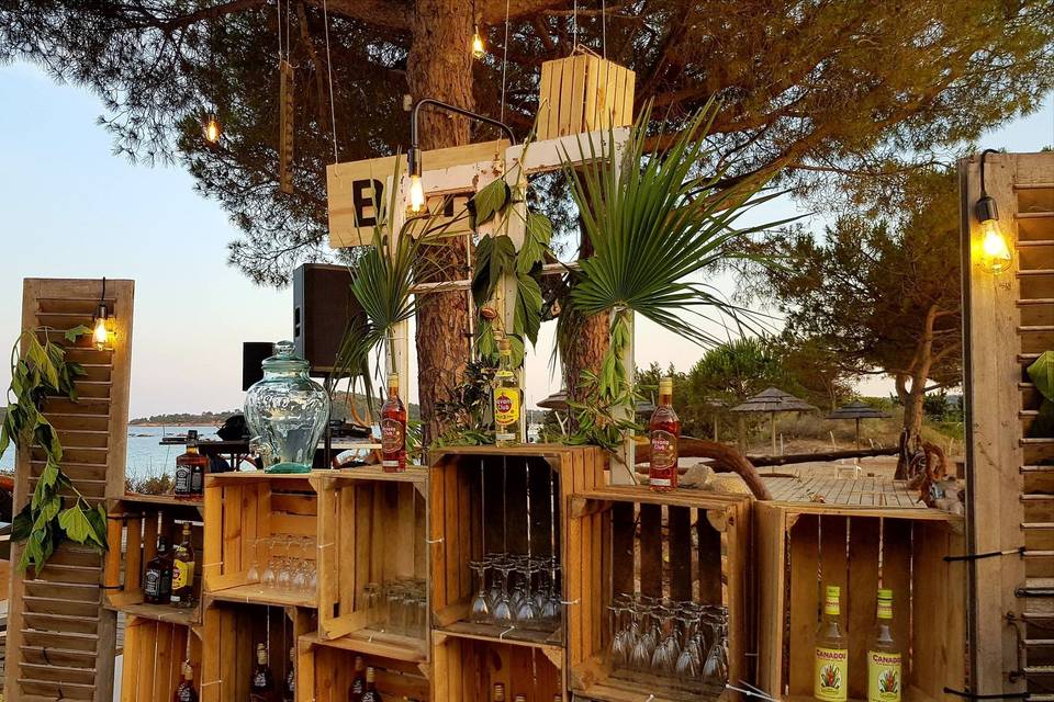 Bar à cocktails