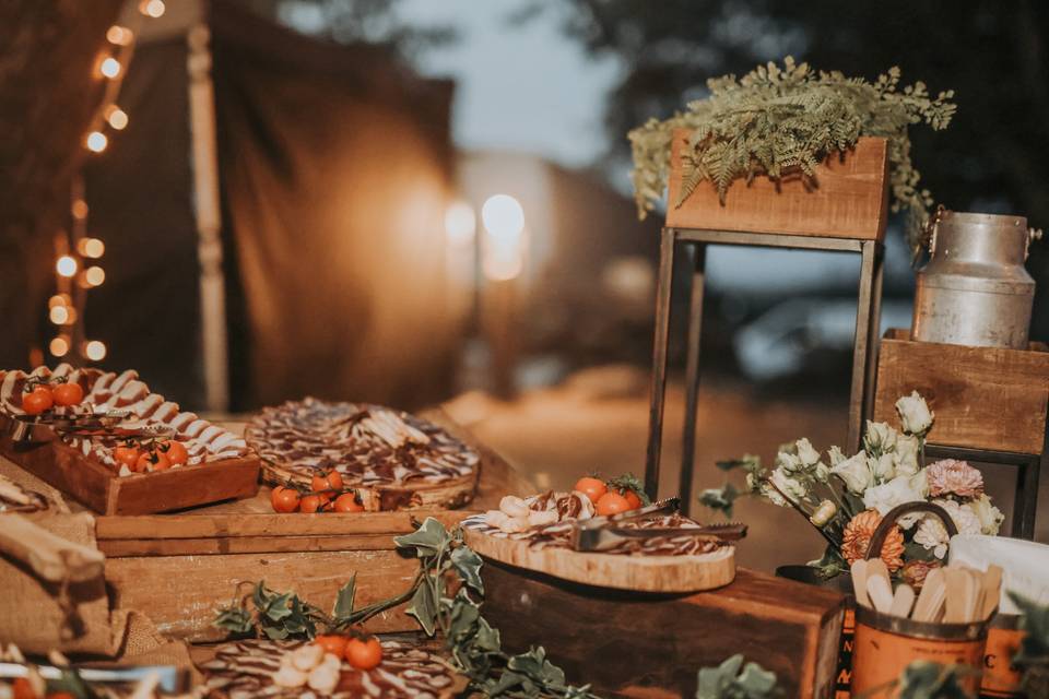 Buffet crudités