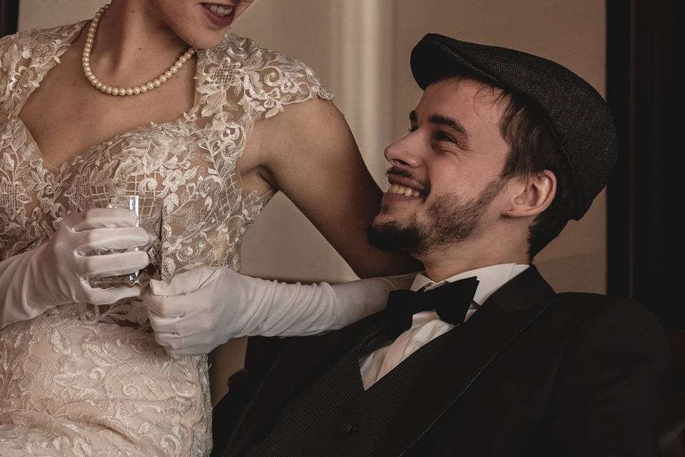 The twenties wedding